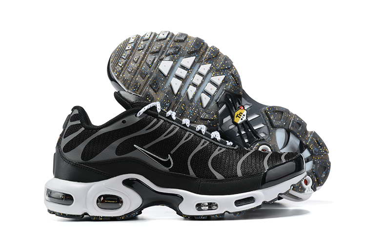 2021 New Nike Air Max Plus Black White